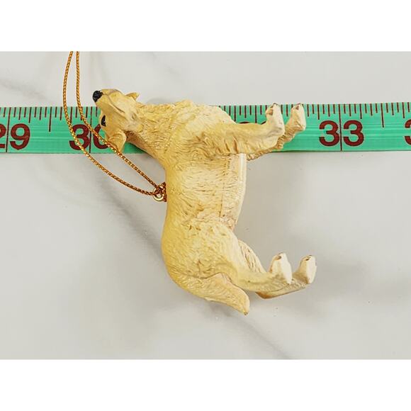 Enesco Golden Retriever Dog Christmas Ornament 2 1/2" Holidays Year 2006 Vintage - Picture 15 of 15